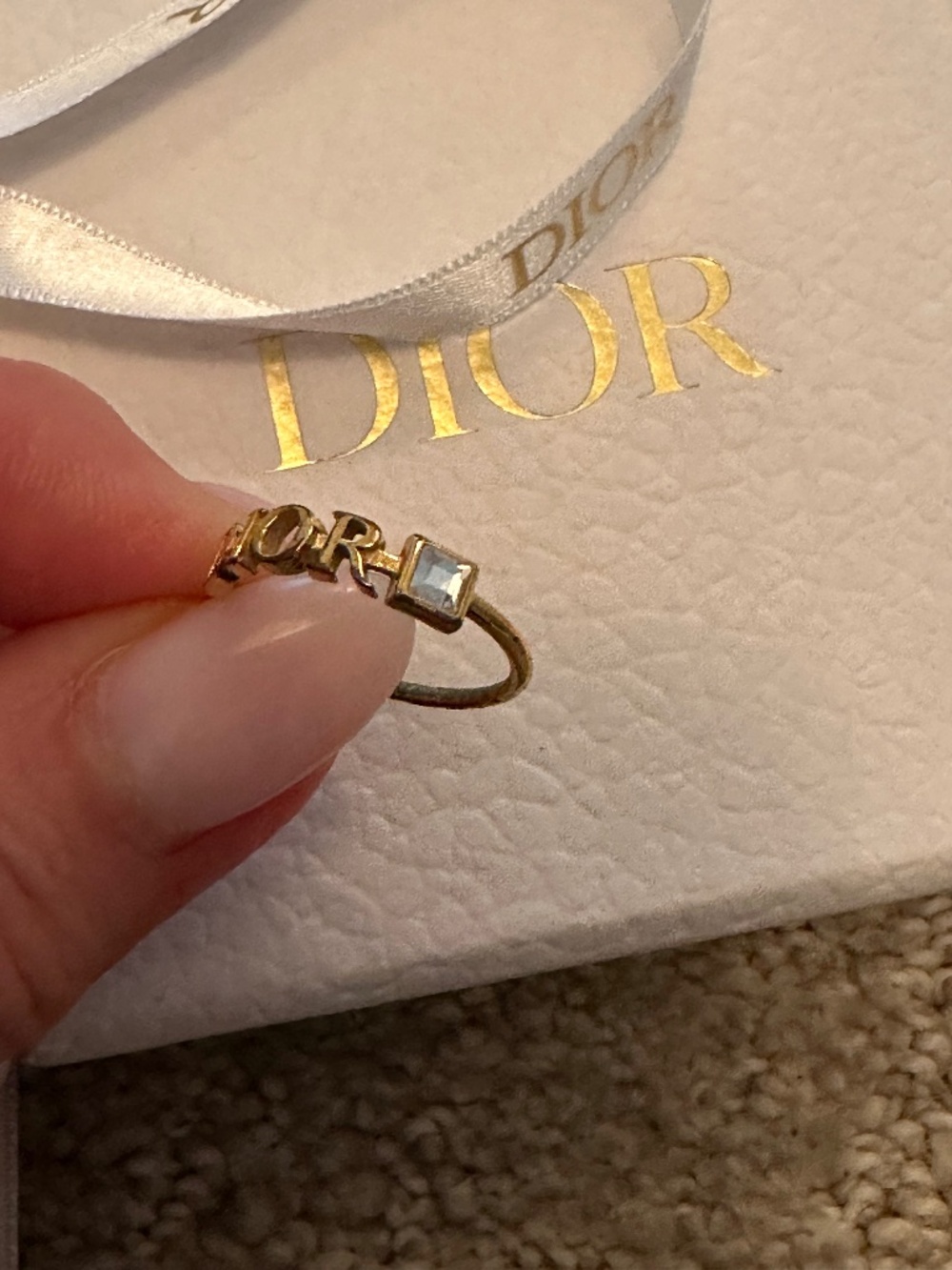 DIOR Ring 100% Authentic - Picture 3 of 8